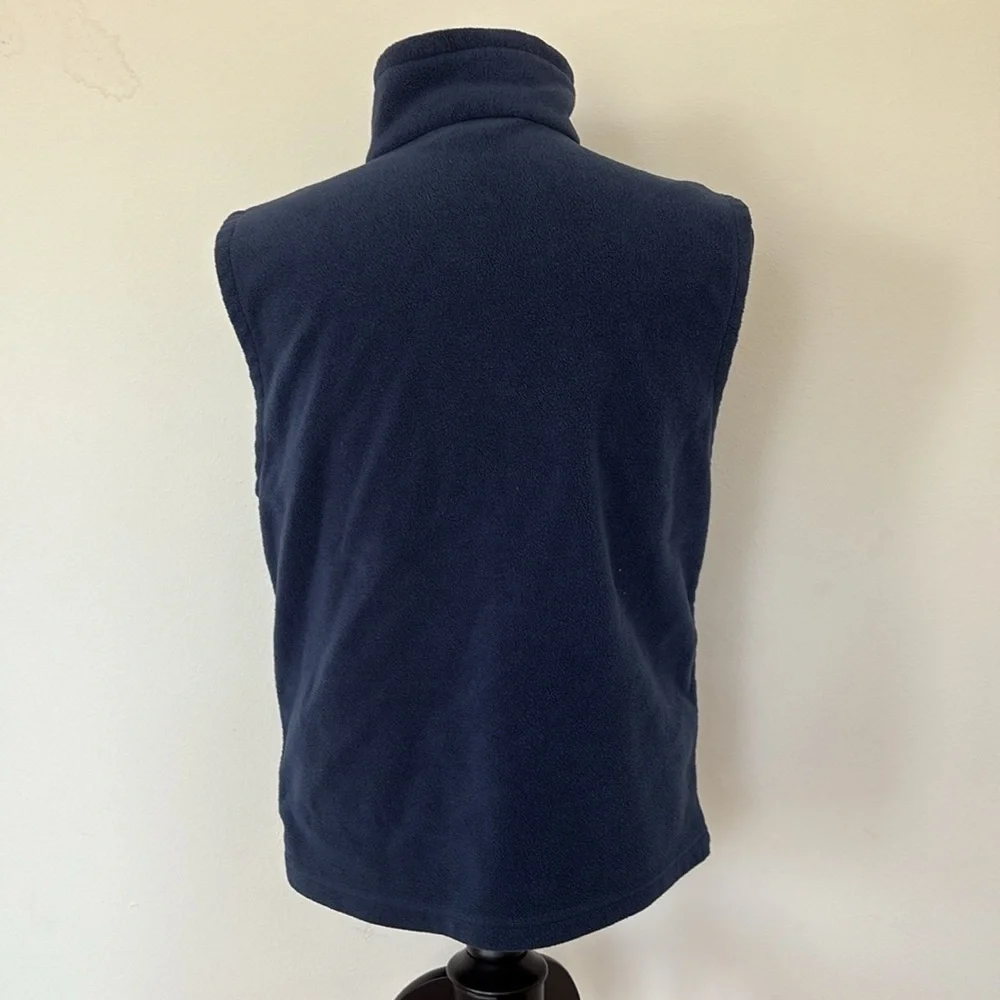 Columbia Men's Deep Blue Fleece Vest Size Medium
